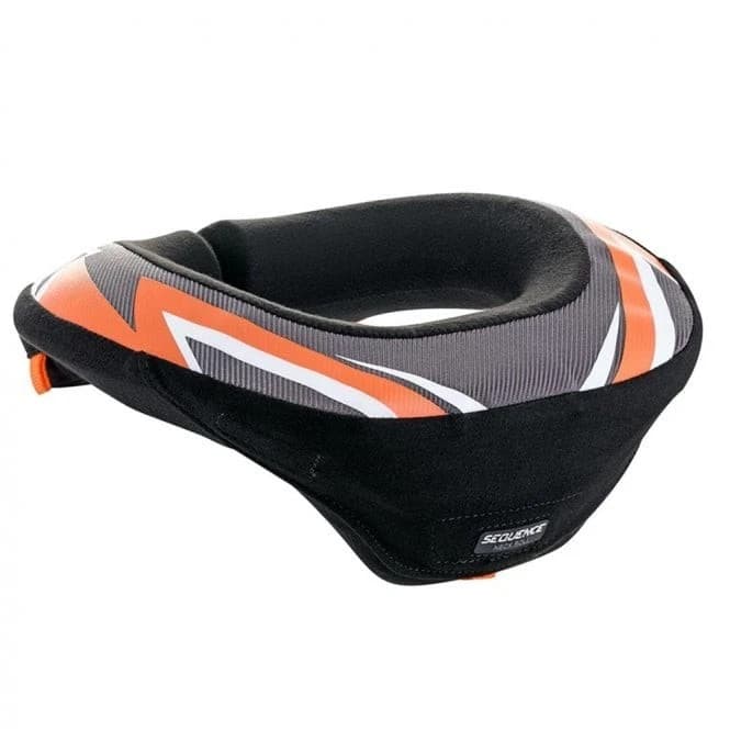 Collarin Alpinestars Sequence Niño Negro Naranja (