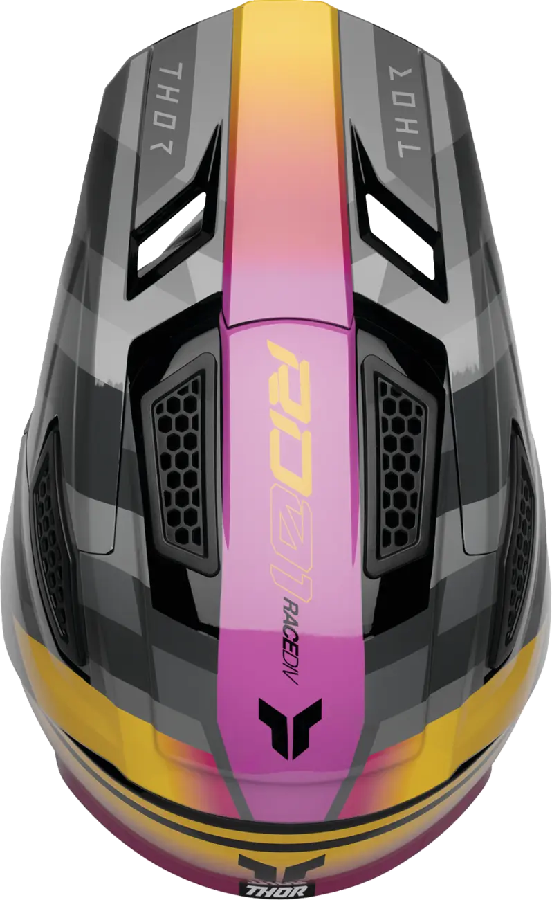 Casco THOR Fleet Camber Negro Gris