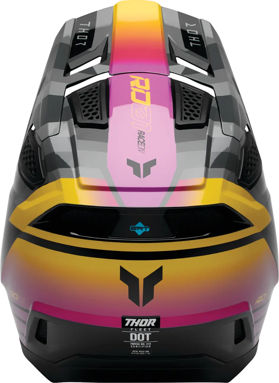 Casco THOR Fleet Camber Negro Gris