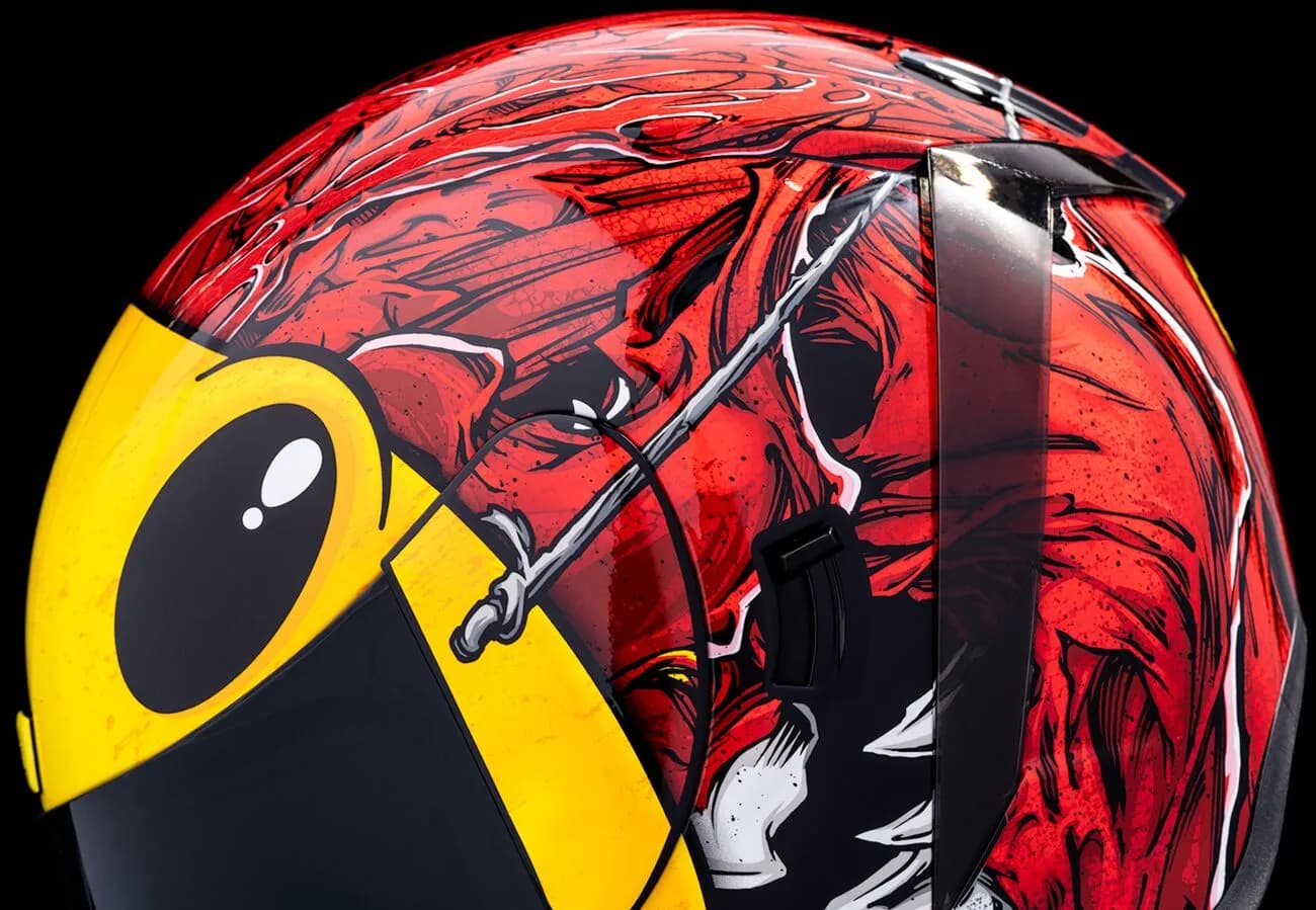 Casco ICON Airform MIPS Brozak Rojo