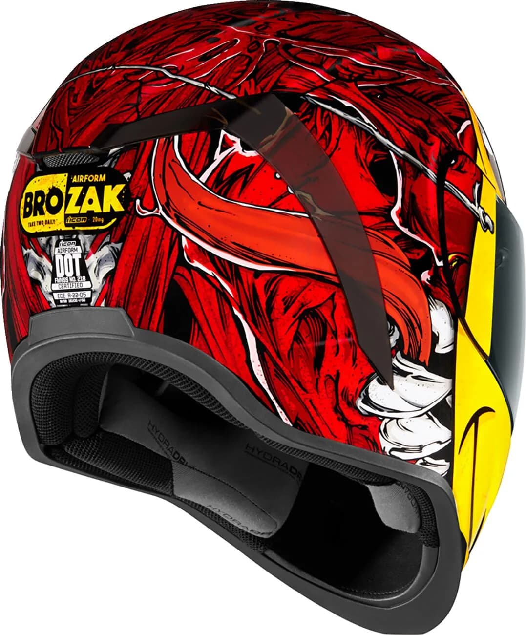 Casco ICON Airform MIPS Brozak Rojo