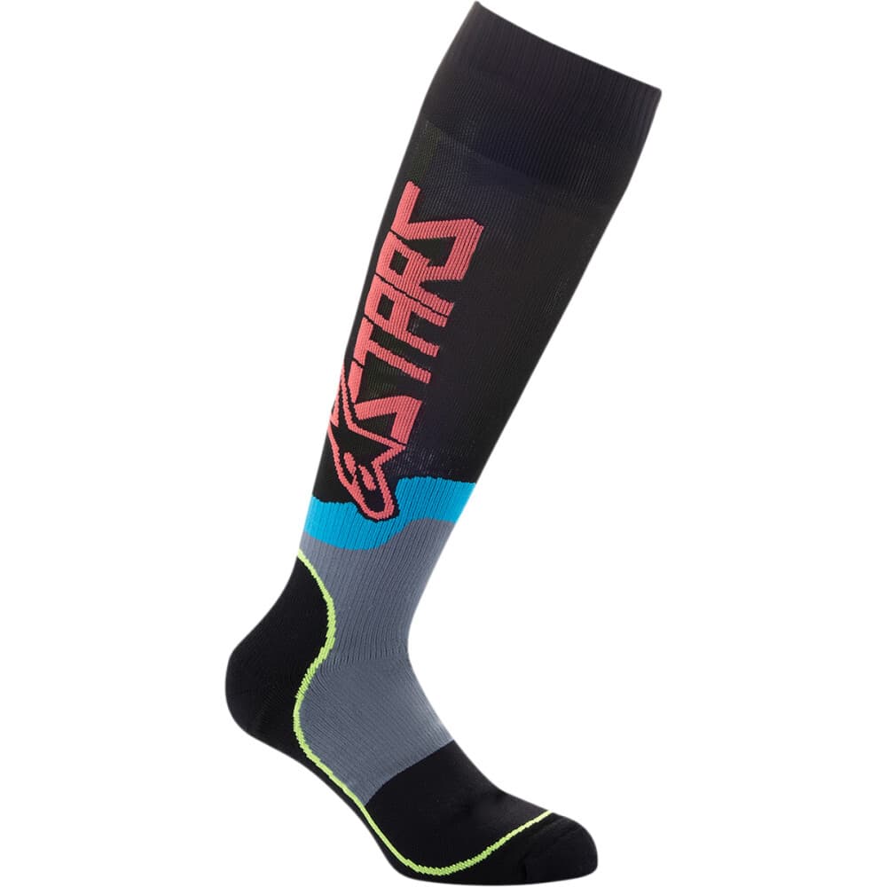 Calcetines Alpinestars MX Plus2 Infantil Negro Ama image_1