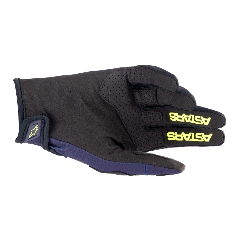 Guantes Alpinestars Techstar 2023 Azul Amarillo Fl Guantes Alpinestars Techstar 2023 Azul Amarillo Fl