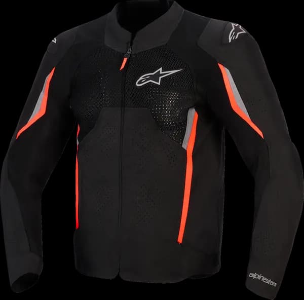 Chaqueta Alpinestars AST Air V3 Negro Rojo Chaqueta Alpinestars AST Air V3 Negro Rojo