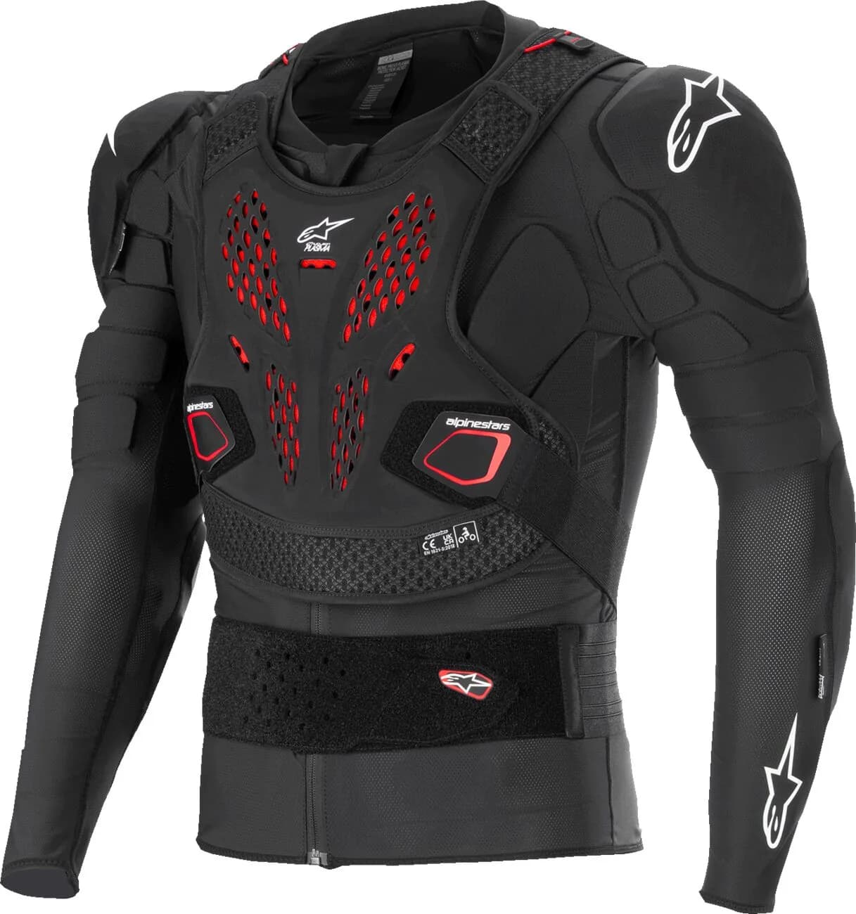 Protector Alpinestars Bionic Pro v3 Plasma Negro Rojo image_1