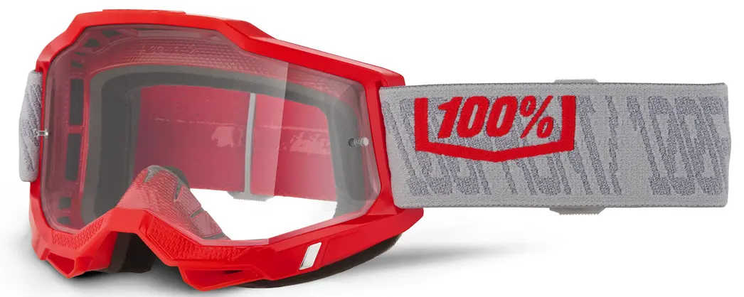 Gafas 100% Accuri-2 Gatorbak Rojo Transparente image_1