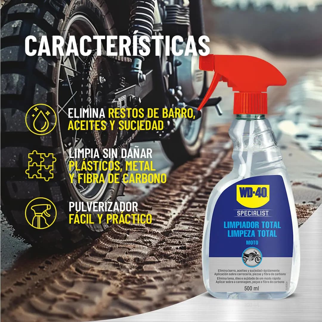 Limpiador total WD40 500ml Limpiador total WD40 500ml