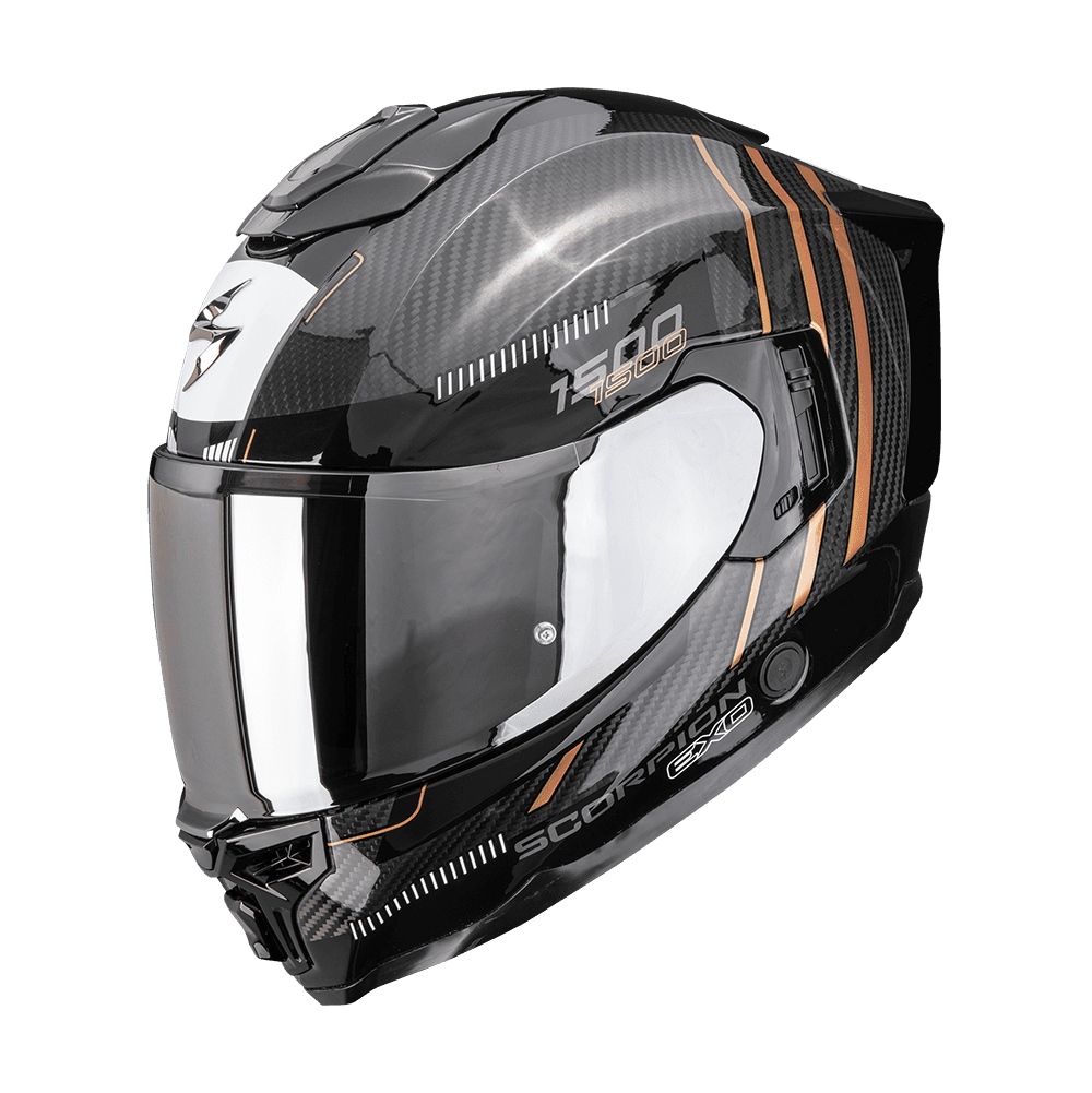 Casco Scorpion EXO-1500 Carbon Air Zity Negro Cobr image_1