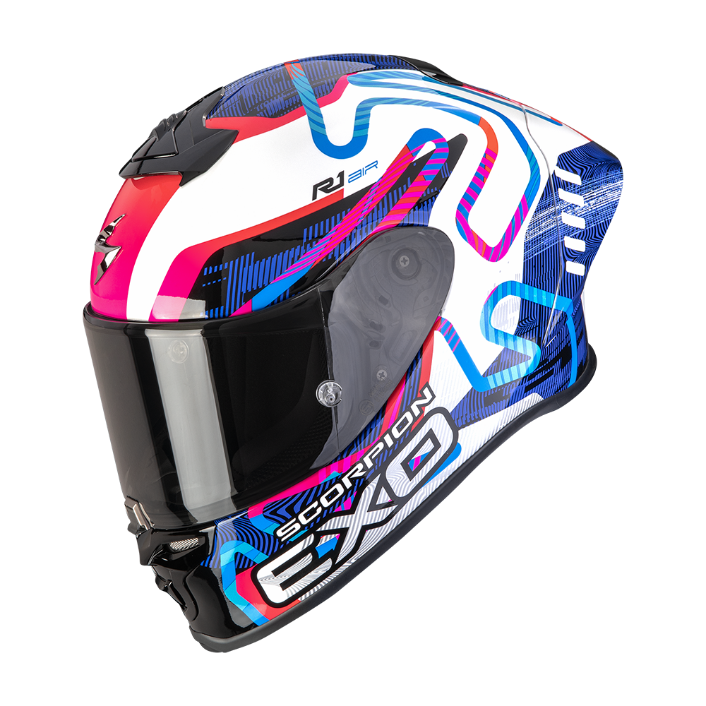 Casco Scorpion EXO-R1 Evo II Air Cornering Blanco image_1