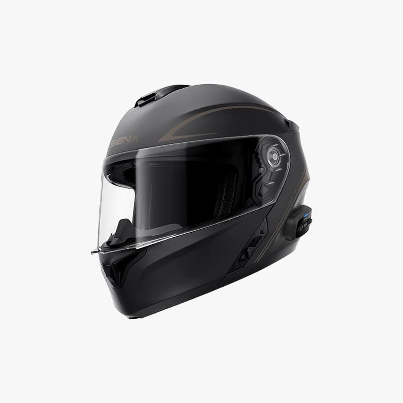 Casco Sena Outrush R 2206 Matt Black (bluetooth) Casco Sena Outrush R 2206 Matt Black (bluetooth)
